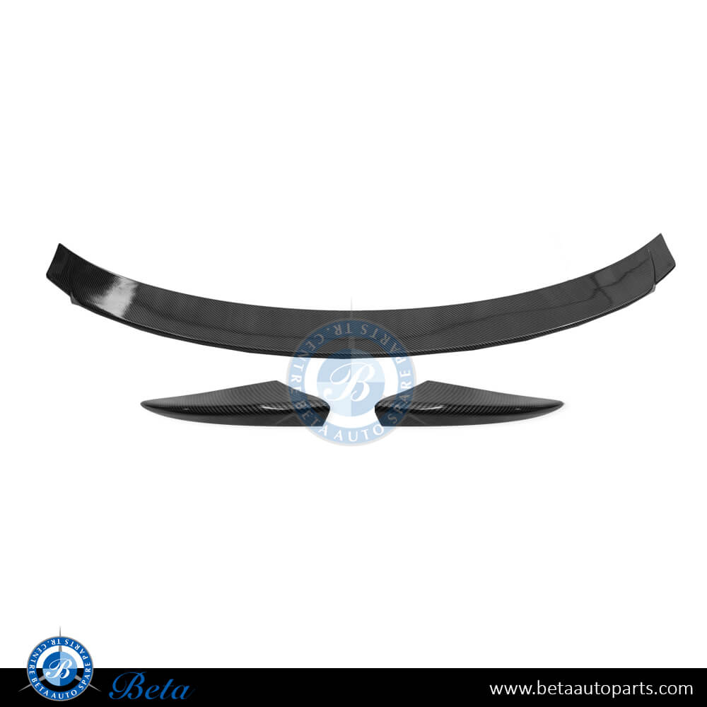 Trunk Spoiler BBS Look Carbon for Mercedes GLC-Class Coupe C253 2020-Up models, Part Number 2537902100 Trunk Spoiler BBS Look Carbon for Mercedes GLC-Class Coupe C253 2020-Up models, Part Number 2537902100
